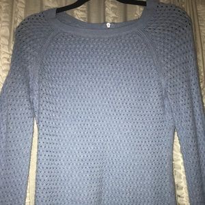 A blue sweater from American Eagle, gently used